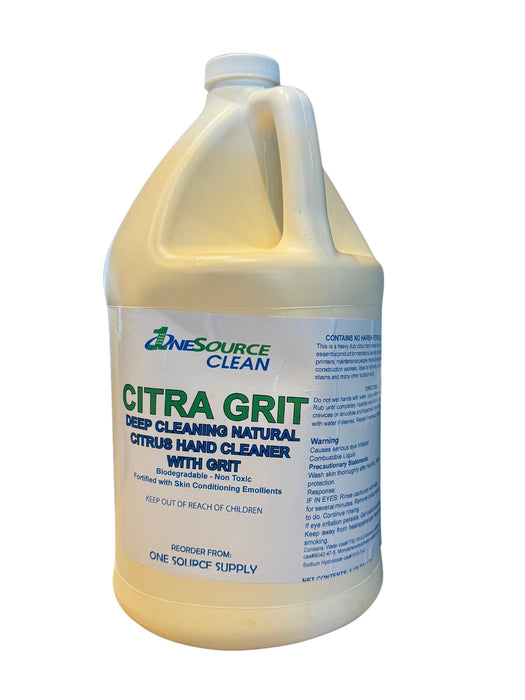 Case(4) Gals Citra Grit Deep Cleaning Natural Citrus Hand Cleaner with Grit