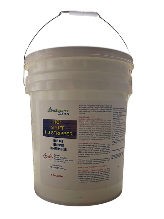 5Gal Hot Stuff Heavy Duty Rinseless Wax Stripper