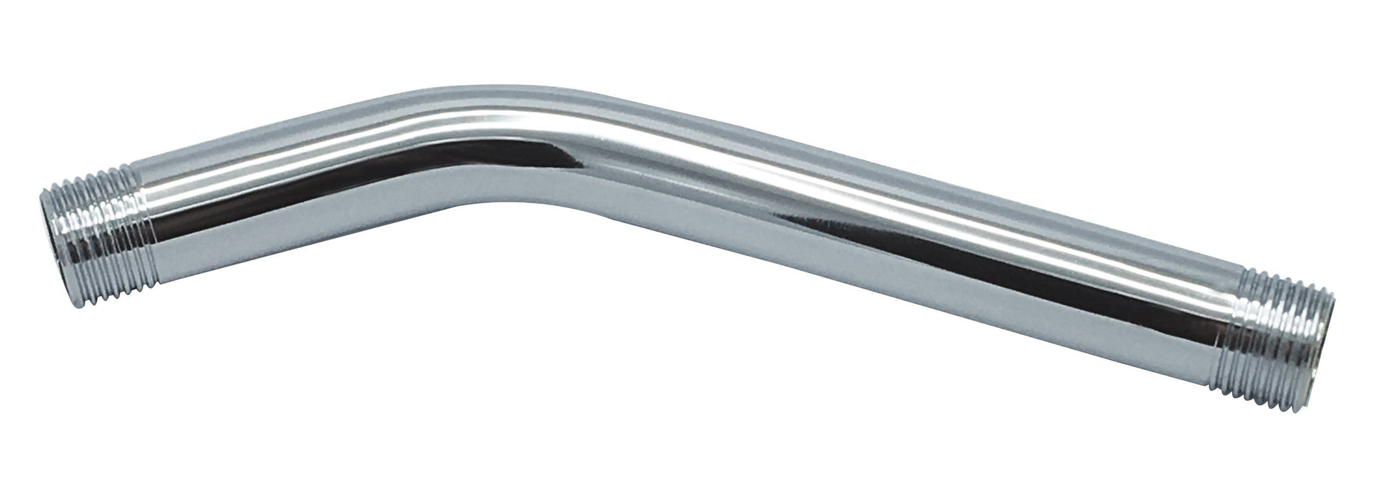 1/2" X 10" Chrome-Plated 45 Degree Shower Arm