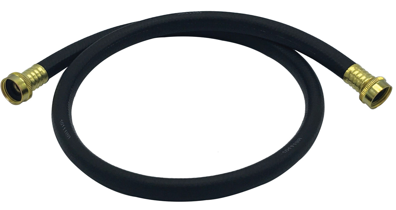 12' Heavy Duty Rubber Washing Machine Inlet Hose