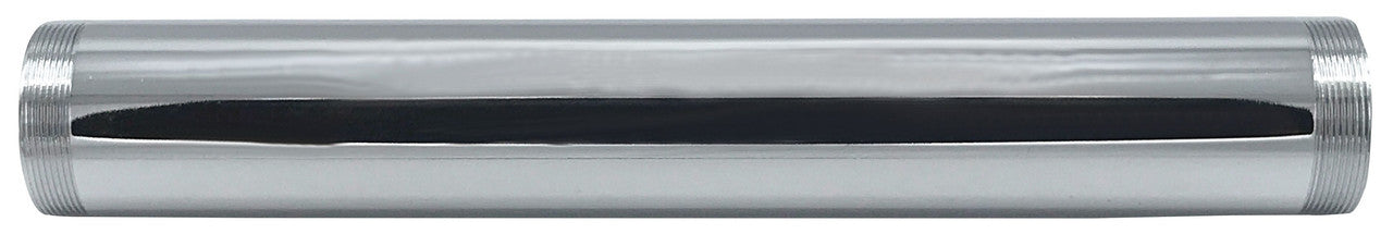 1 1/4" X 8" Chrome-Plated Threaded Tube