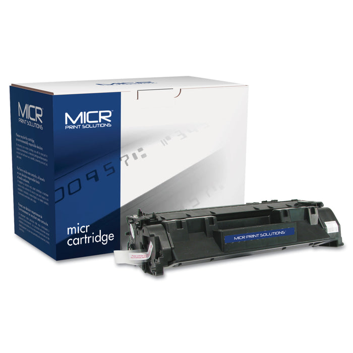 Compatible CE505X(M) (05XM) High-Yield MICR Toner, 6000 Page-Yield, Black