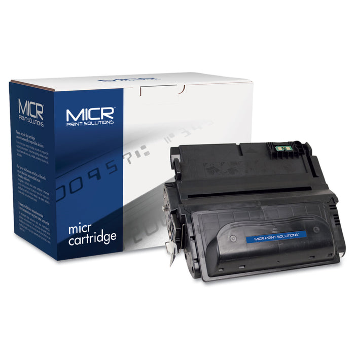 Compatible Q1338A(M) (38AM) MICR Toner, 12000 Page-Yield, Black