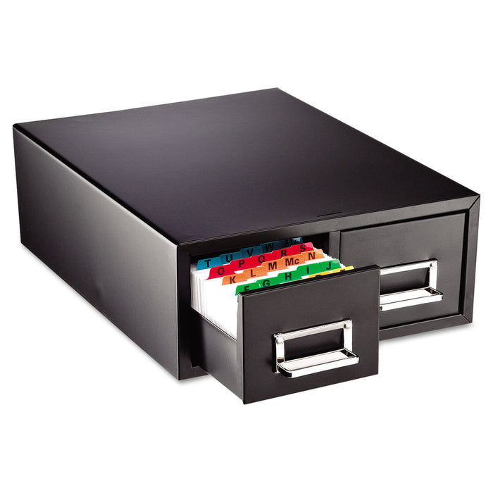 Drawer Card Cabinet Holds 3,000 3 x 5 cards, 12 5/16" x 16" x 5 3/16"