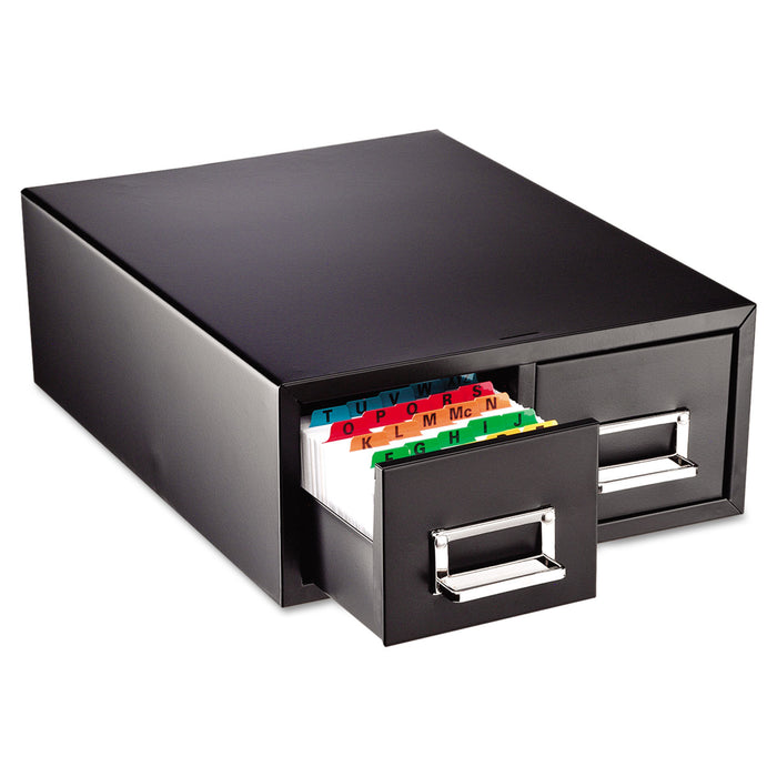 Drawer Card Cabinet Holds 3,000 5 x 8 cards, 18 2/5" x 16" x 7 1/4"