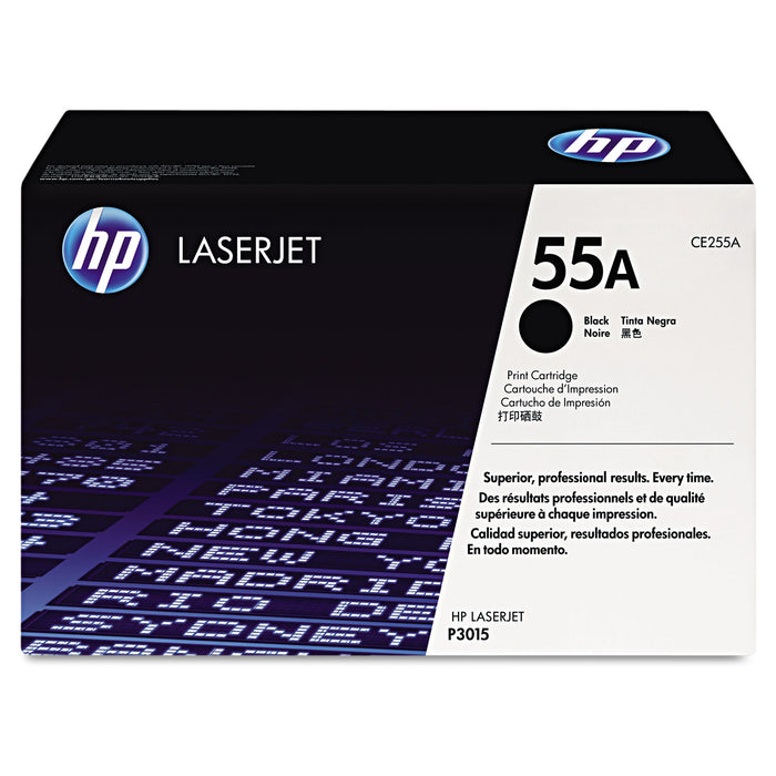 HP 55A, (CE255A-G) Black Original LaserJet Toner Cartridge for US Government