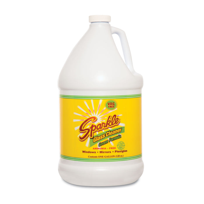 Green Formula Glass Cleaner, 1gal Refill Bottle