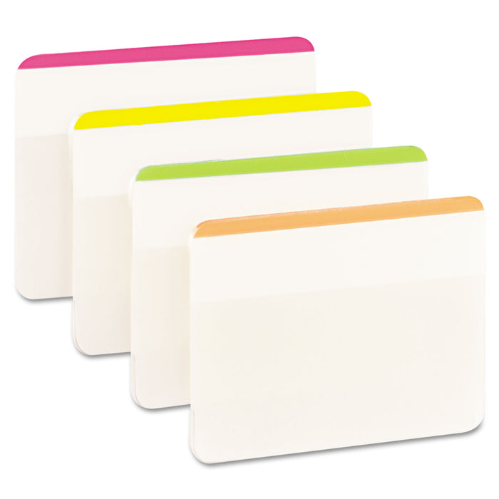 2" and 3" Tabs, Lined, 1/5-Cut Tabs, Assorted Brights, 2" Wide, 24/Pack