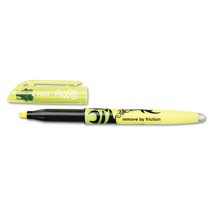 FriXion Light Erasable Highlighter, Chisel Tip, Yellow, Dozen