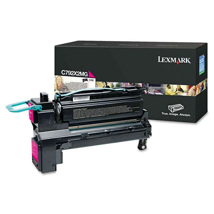 C792X2MG Extra High-Yield Toner, 20000 Page Yield, Magenta