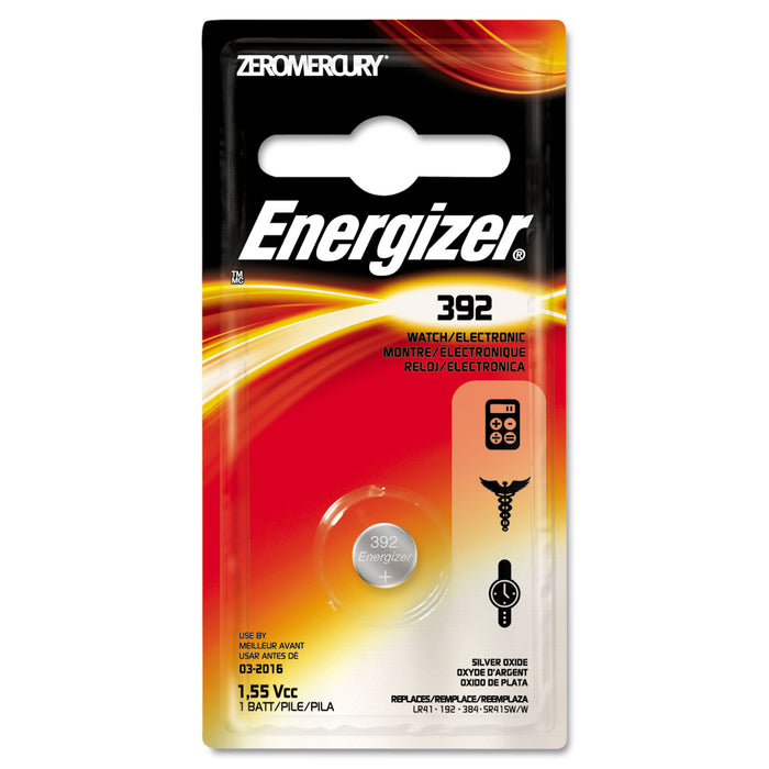 392 Silver Oxide Button Cell Battery, 1.5V