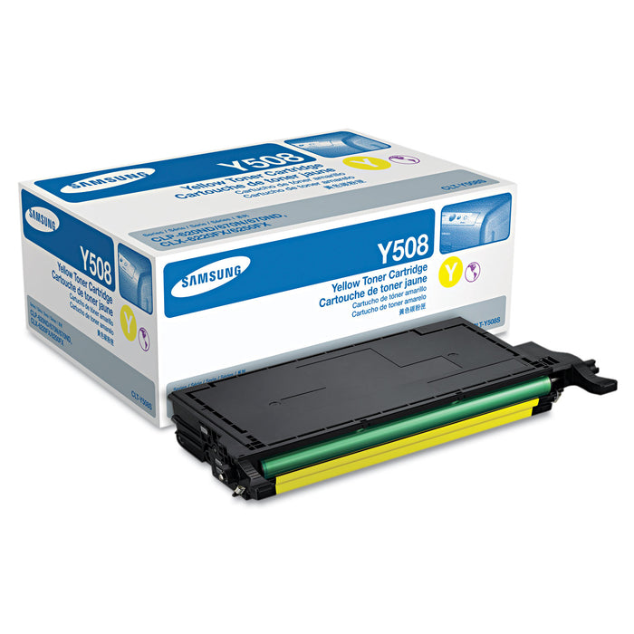 CLT-Y508S (SU544A) Toner, 2000 Page-Yield, Yellow