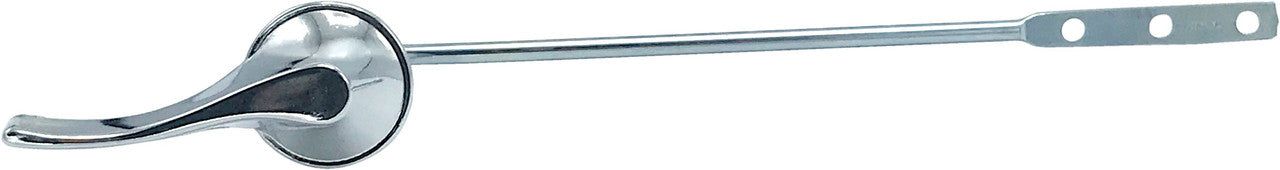 Chrome-Plated Zinc Arm Tank Lever Handle With Plastic Spud & Nut