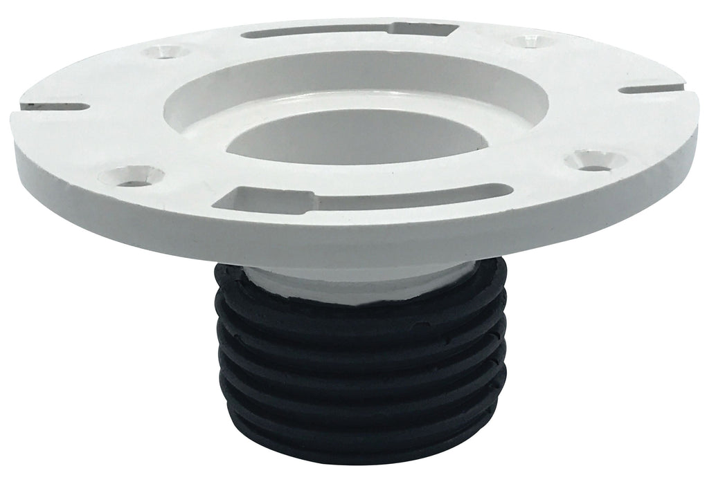 4" PVC "Push-2-Set" Closet Flange