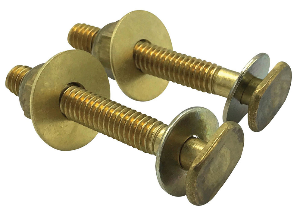 5/16" x 2 1/4" Brass EZ-FIX Snap-off Flange Bolts (Pair)