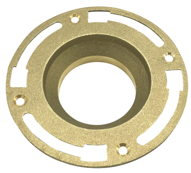 3" DWV Brass Closet Flange