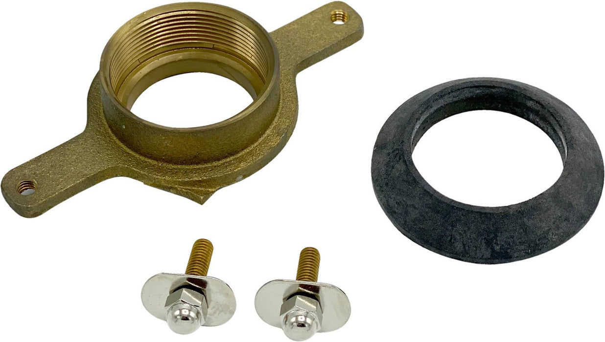 5 1/2" Brass Urinal Flange Kit To Fit Crane