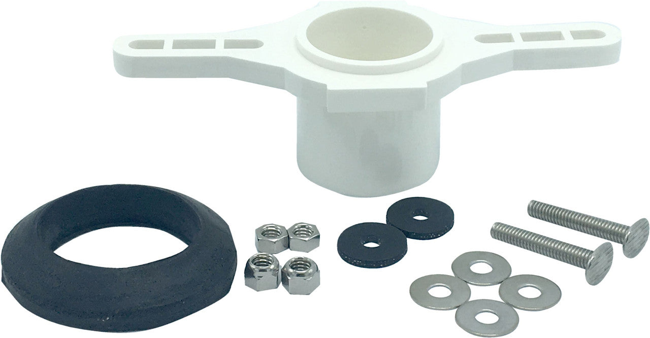 PVC Urinal Flange Kit - Spigot