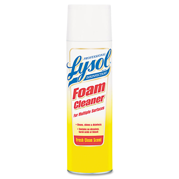 Disinfectant Foam Cleaner, 24oz Aerosol, 12/Carton