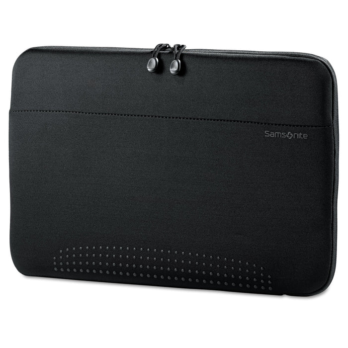 15.6" Aramon Laptop Sleeve, Neoprene, 15-3/4 x 1 x 10-1/2, Black