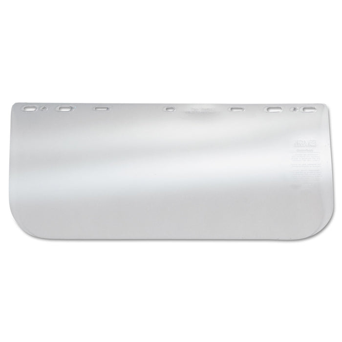 Faceshield, 8 x 15 1/2 x 0.04, Clear