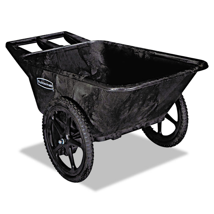 Big Wheel Agriculture Cart, 300-lb Capacity, 32.75w x 58d x 28.25h, Black