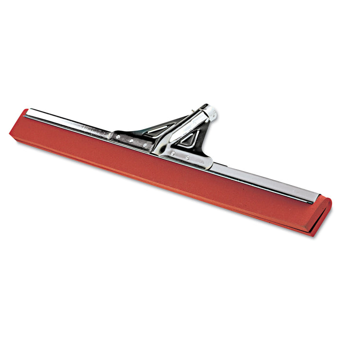 Heavy-Duty Water Wand, 30" Wide Blade, Red Neoprene, Tapered Socket