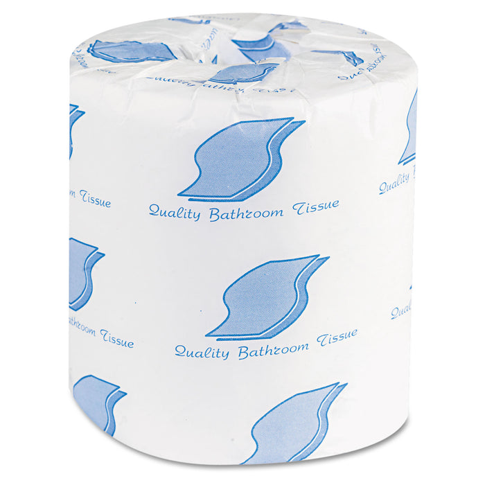 Bath Tissue, Septic Safe, 2-Ply, White, 500 Sheets/Roll, 96 Rolls/Carton
