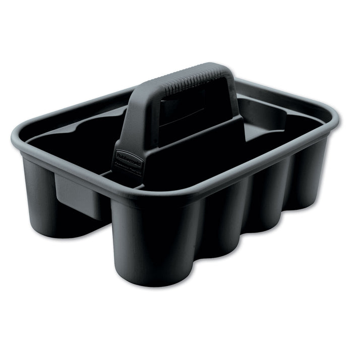 Deluxe Carry Caddy, 8-Compartment, 15w x 7.4h, Black