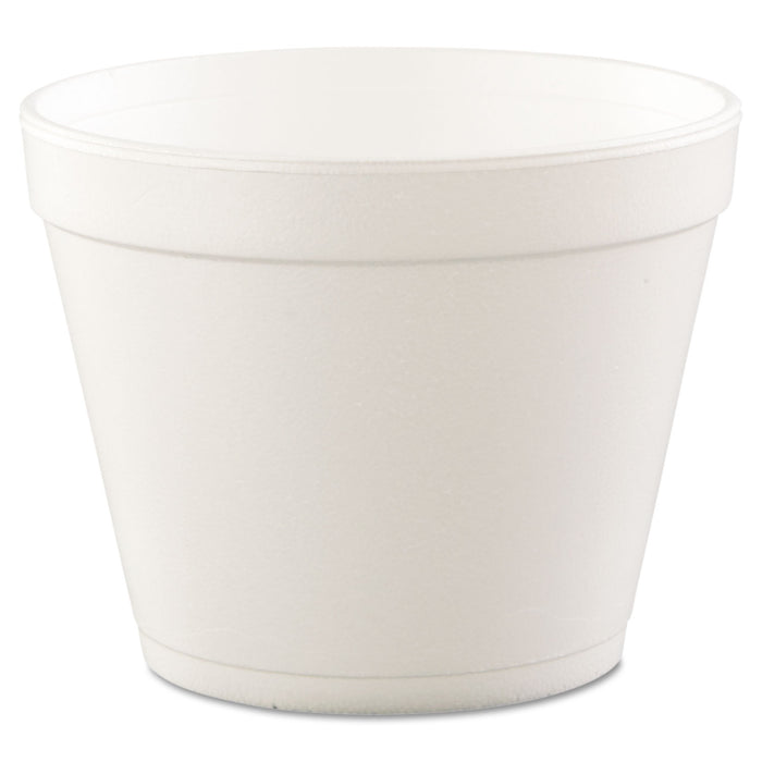 Foam Containers, Foam, 24oz, White, 25/Bag, 20 Bags/Carton