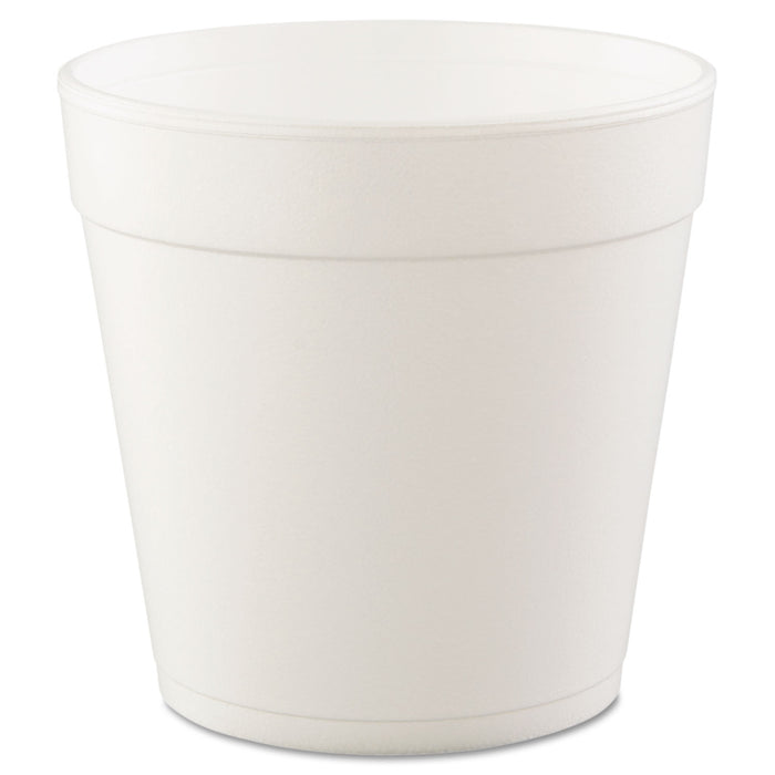 Foam Containers, 32oz, White, 25/Bag, 20 Bags/Carton