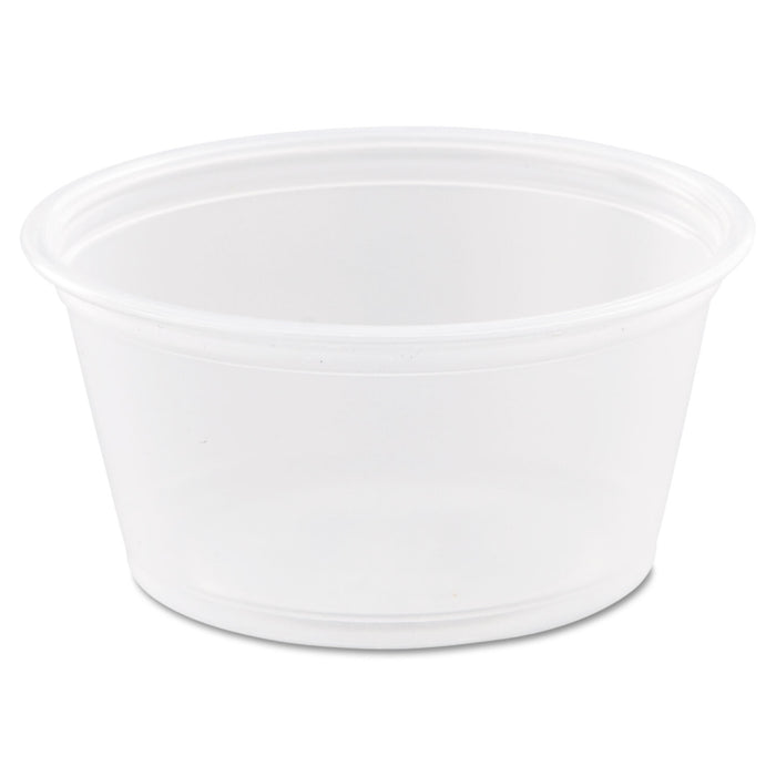 Conex Complements Portion/Medicine Cups, 2oz, Clear, 125/Bag, 20 Bags/Carton