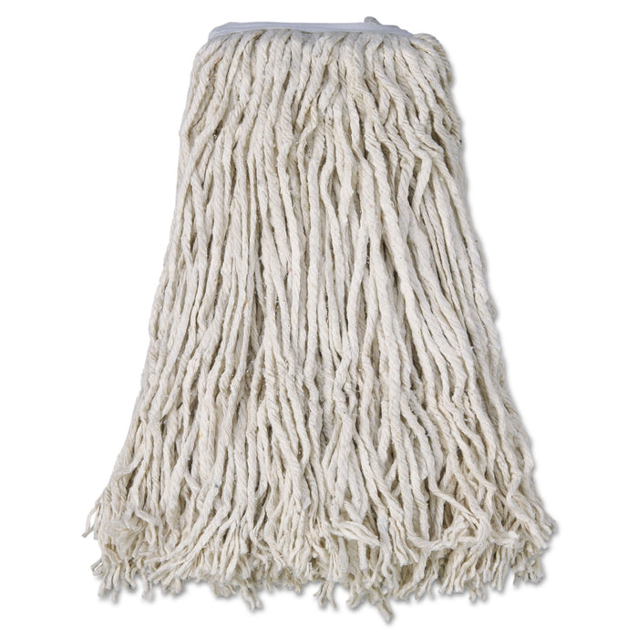 Cotton Mop Head, Cut-End, #32, White, 12/Carton