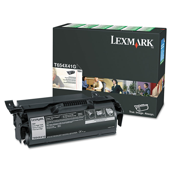 T654X41G Extra High-Yield Government Toner, 36000 Page-Yield, Black