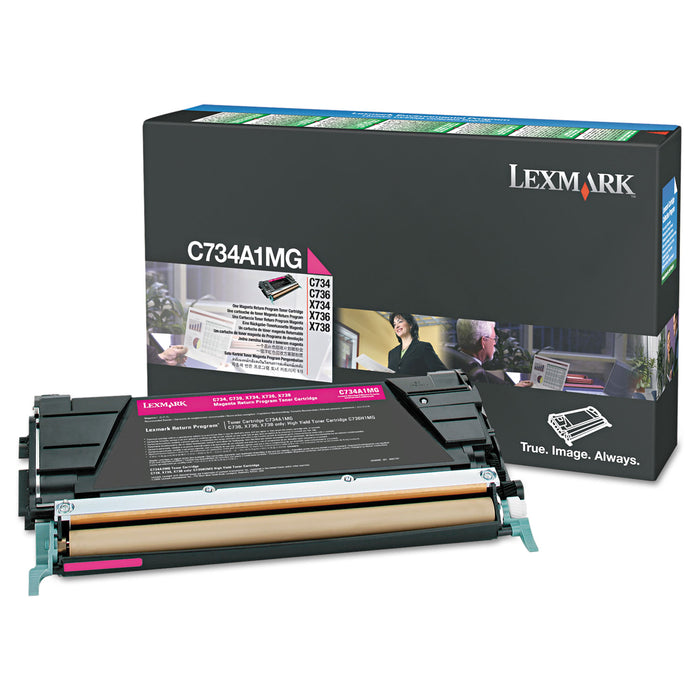 C748H1MG Return Program High-Yield Toner, 10000 Page-Yield, Magenta