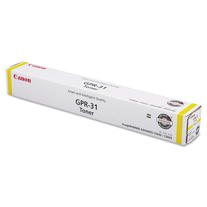 2802B003AA (GPR-31) Toner, 27000 Page-Yield, Yellow