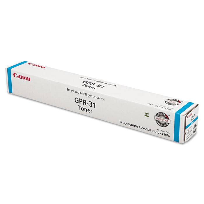 2794B003AA (GPR-31) Toner, 27000 Page-Yield, Cyan