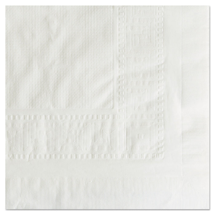 Cellutex Tablecover, Tissue/Poly Lined, 54 in x 108", White, 25/Carton