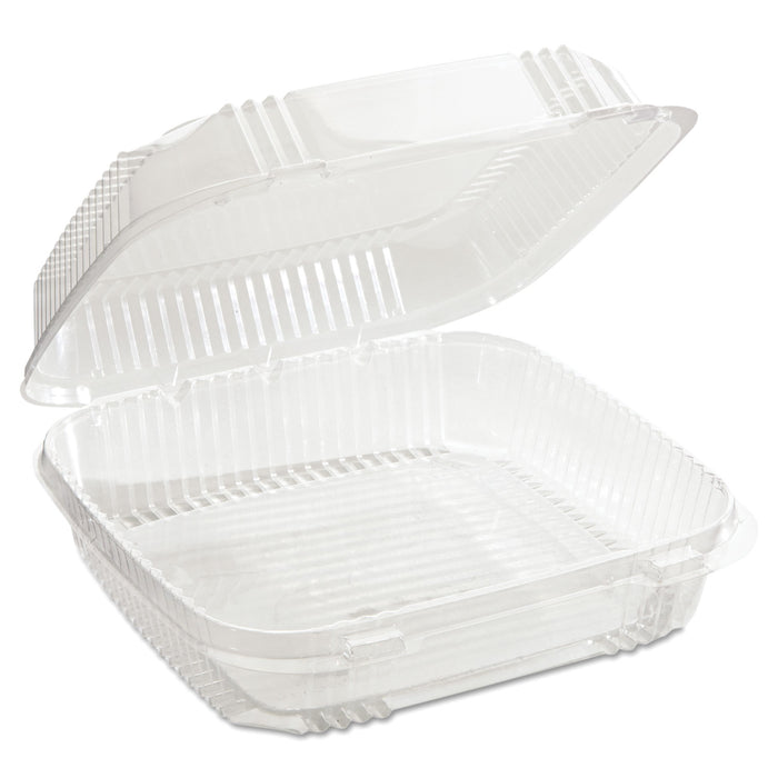 ClearView SmartLock Containers, 49oz, 8 13/64 x 8 11/32 x 2 29/32, 200/Carton