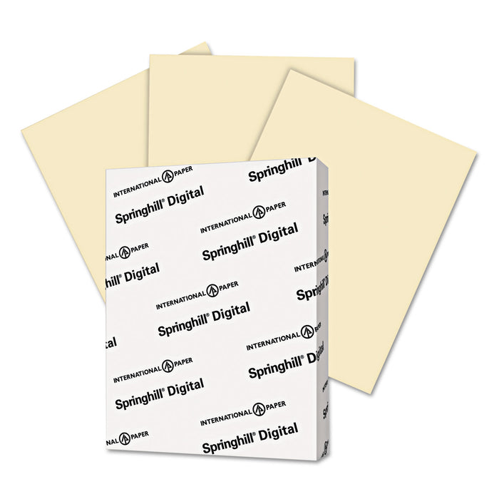 Digital Index Color Card Stock, 90lb, 8.5 x 11, Ivory, 250/Pack