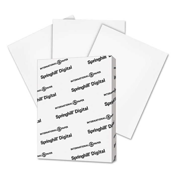Digital Index White Card Stock, 92 Bright, 110lb, 8.5 x 11, White, 250/Pack