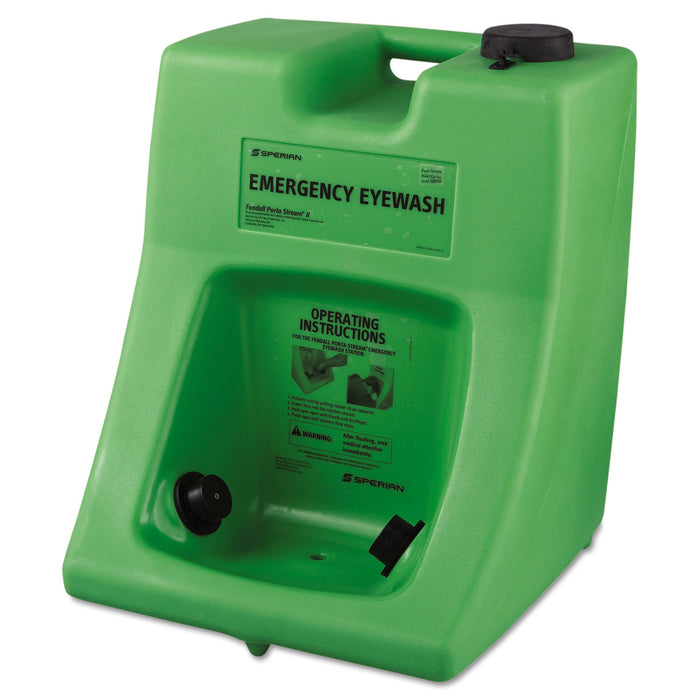 Fendall Porta Stream II Eye Wash Station with Water Additive, 16 gal