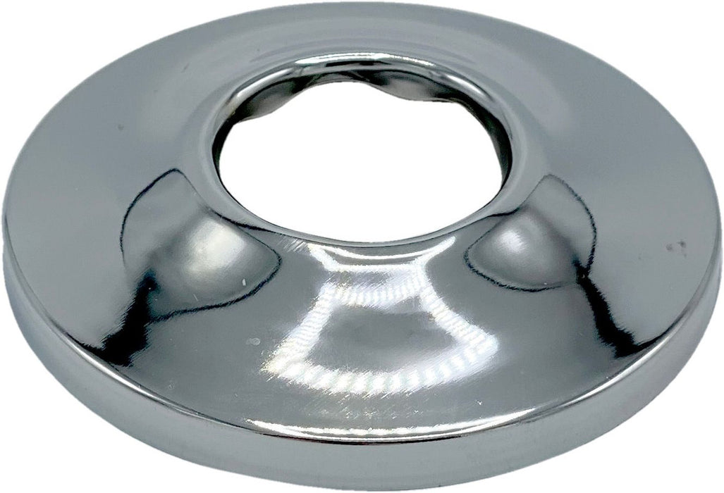 1 1/8 OD Chrome Plated Flat Escutcheon