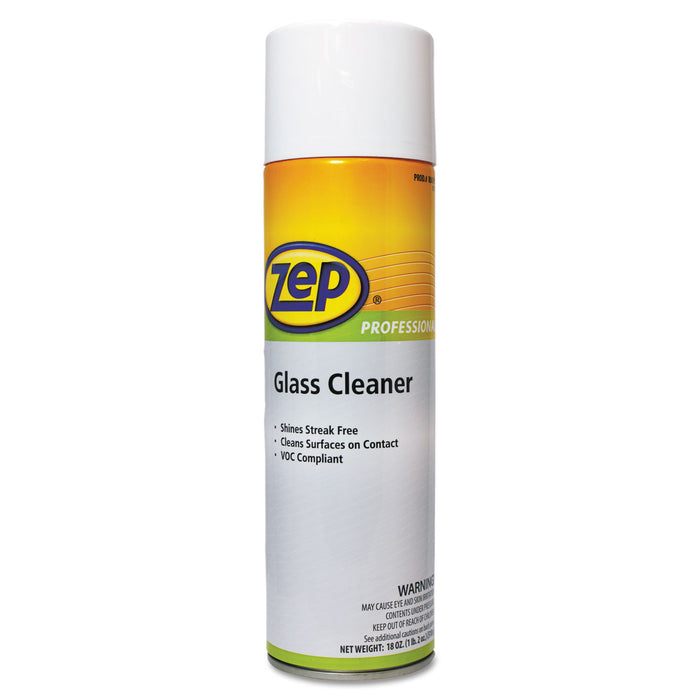Glass Cleaner, 18 oz Can, 12/Carton