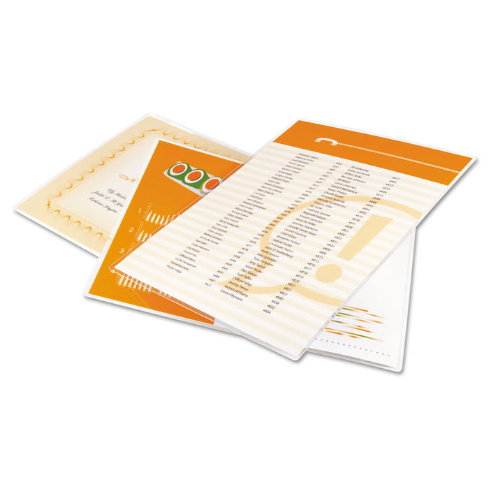 Economy Thermal Laminating Pouches, 3 mil, 9" x 11.5", Gloss Clear, 200/Box