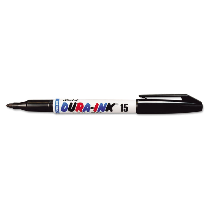 Dura-Ink 15 Marker 96023, Fine Bullet Tip, Black