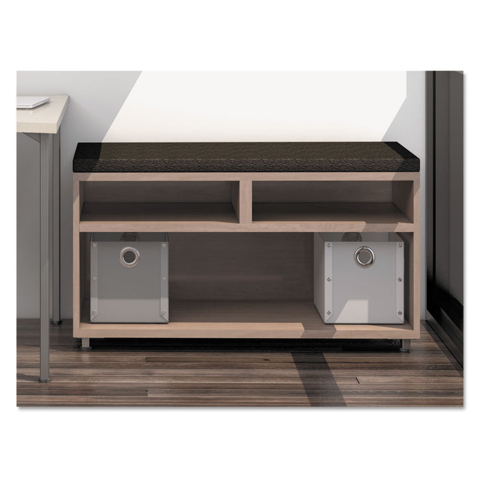 e5 Series Open Storage Cabinet, 36w x 18d x 23h, Summer Suede