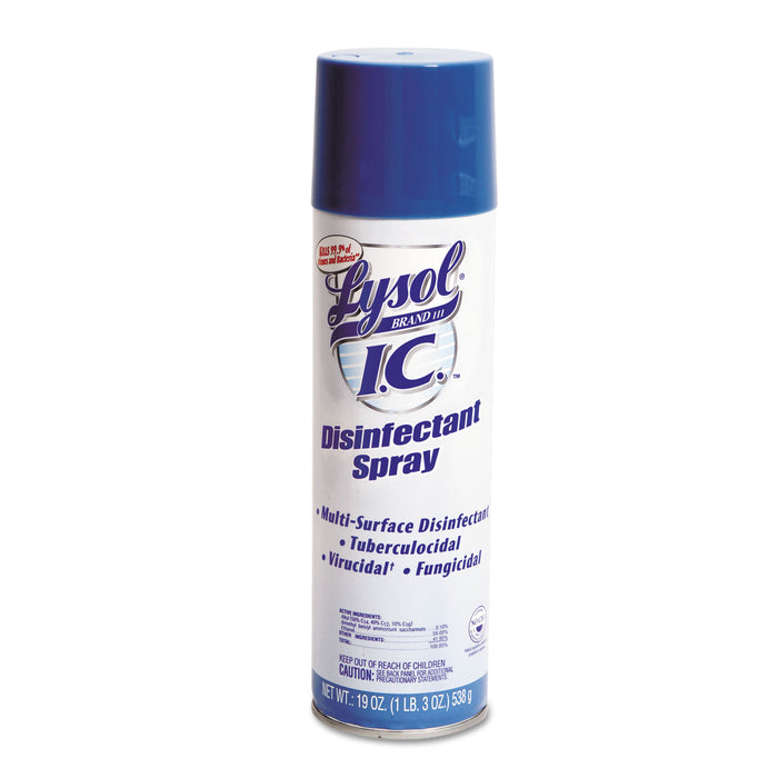 Disinfectant Spray, 19oz Aerosol, 12/Carton