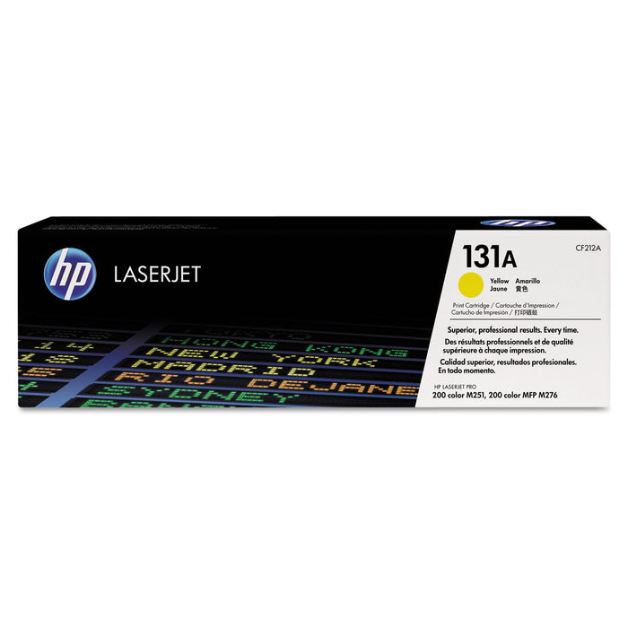 HP 131A, (CF212A) Yellow Original LaserJet Toner Cartridge