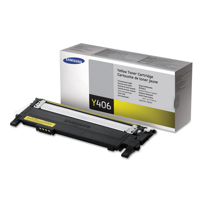 CLT-Y406S (SU466A) Toner, 1000 Page-Yield, Yellow
